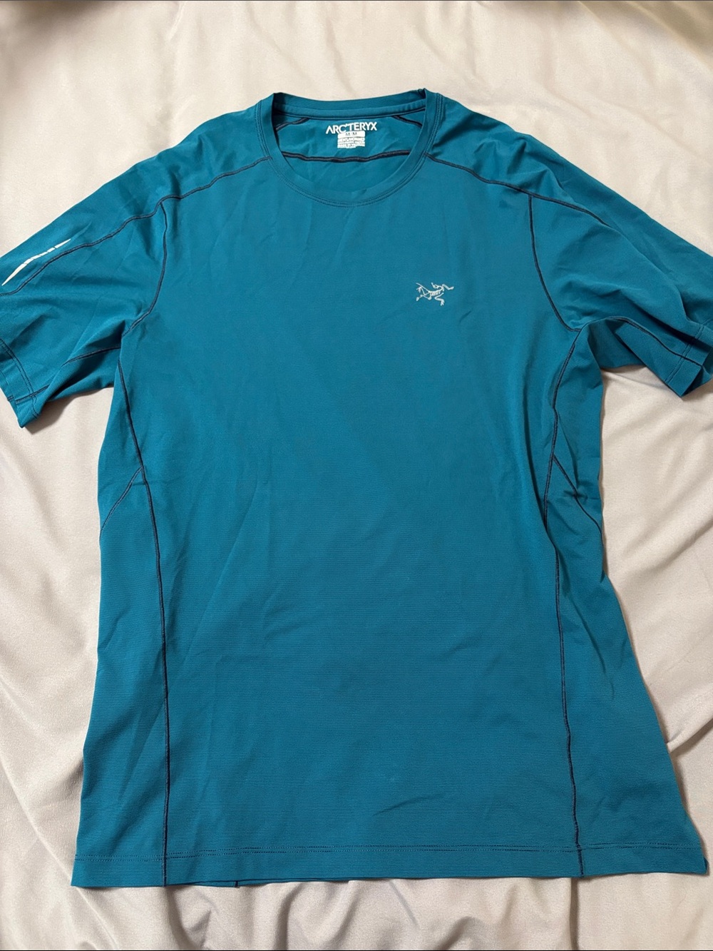 Arc'teryx Teal Short-Sleeve Active Tee